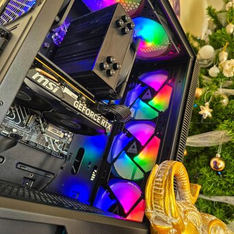 ⚠️ i5-12400F + RTX 4060 - Výkonný domáci herný PC s RGB ⚠️ - 8