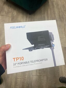 Predám čítačku textu Feelworld TP10 portable teleprompter - 8