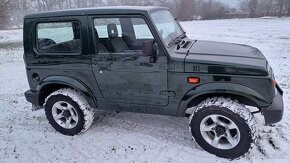 Suzuki samurai 1.3 JLXbenzín noví model na stranách top stav - 8