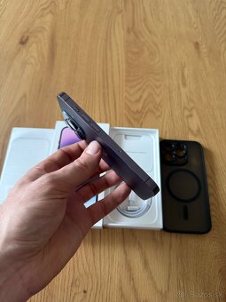 iPhone 14 Pro 256 gb Deep Purple - komplet príslušenstvo - 8