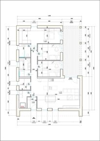 4 izb. bungalov, 2x kúpeľňa, 125m2 + 32m2 zastreš. terasa ,  - 8