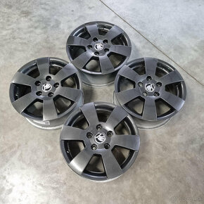 Originál ŠKODA DEIMOS disky 5x112 R15 ET47 - 8