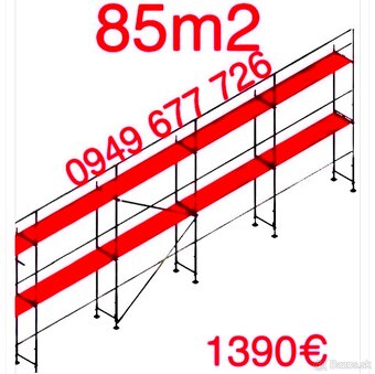 Predám stavebné lešenie certifikovane pozinkované - 8