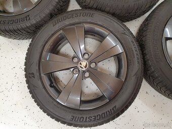 Zimná sada 215/55 r17 + Alu Škoda Triton 5x112 - 8