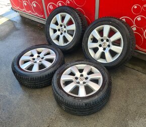 Letní Kola 5x110 Astra Vectra Zafira Signum 215/55R16 - 8