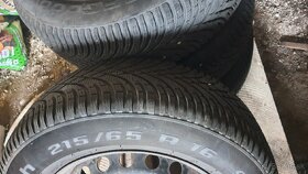 215/65 R16 Zimne Nissan Qashqai BFGoodrich ako nove - 8