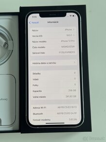 iPhone 12 pro, Silver, 256GB - 8