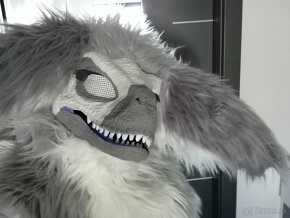 Dino maska,furry,fursuit - 8