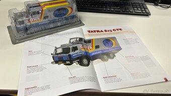 TATRA 815 GTC Tatra okolo sveta 1:43 DeAgostini + časopis CZ - 8