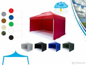 rozkladacie stany, predajný stan + 3 steny a kotvenie - 8