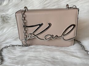 Karl Lagerfeld Signature kabelka - 8