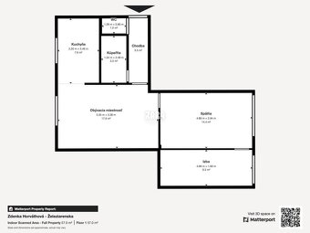 ŠACA - pekný 3 izbový zariadený byt ul. Železiarenska, 62 m2 - 8