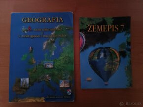 Učebnice - Anglický jazyk, Chémia, Matematika, Geografia... - 8