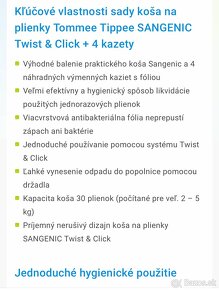 Novy kos na plienky Tommee Tippee - 8