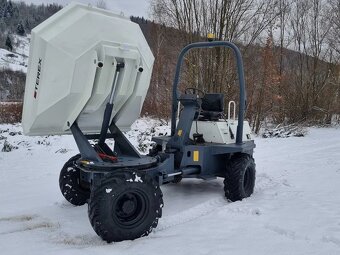 3t sklápač TEREX OBRÓT 4X4+KIPER z Nórska Perfektný stav KUB - 8