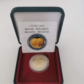 2€ Belgicko proof - 8
