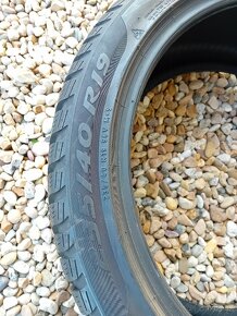 2ks 235/40R19 zánovné zimné pneumatiky Pirelli - 8