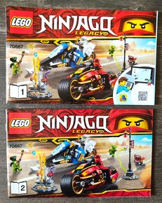 LEGO NINJAGO 70667 Kaiova ozbrojená motorka a Zanov snežný - 8