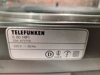 Telefunken S 80 Hifi Gramofón - 8