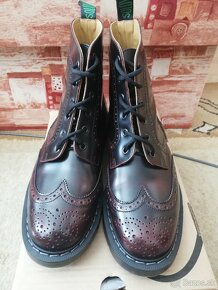 SOLOVAIR MADE IN ENGLAND Brogue boots - 8