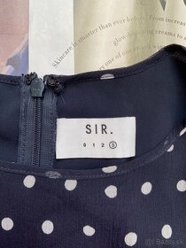 SIR. The Label dizajnérske hodvábne šaty M/L - 8