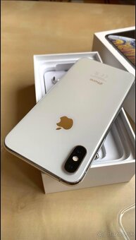 iPhone Xs Silver BATERIE 100% TOP - 8