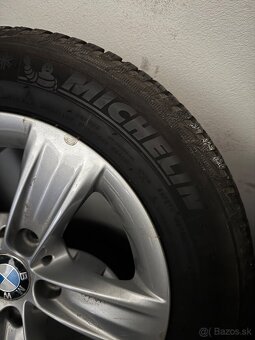 BMW 3 disky + zimné pneu 225/55R 16 originál BMW - 8