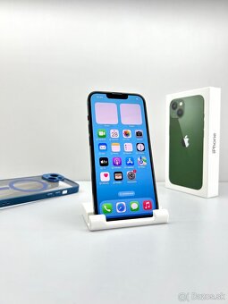 iPhone 13 GREEN ORIGINÁL STAV PRÍSLUŠENSTVO - 8