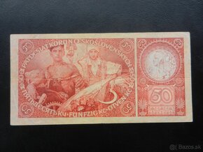 Bankovka 50 Kč 1929 a 100Kč 1931 neperforované - 8