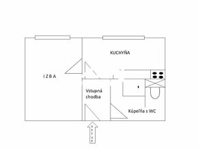 Prenájom 1 izbového bytu v Detve - 8