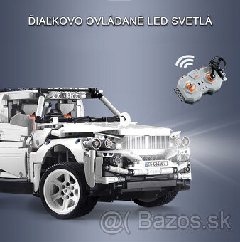 Technická Stavebnica Off-road SUV - 2208 dielov + RC motor - 8