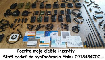 SBS slúchadlo k vysielačke FBI handsfree - 8