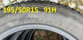 195/50R15 91H sada 4ks pneu - 90% vzorek - viz. fota - 8