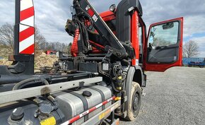 Kontajnerový nosič, Mercedes Actros , 4×4, hydraulická ruka - 8