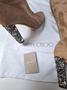 Čižmy/topanky nad kolena Jimmy Choo 38 - 8