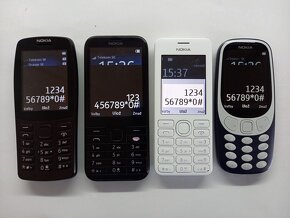 NOKIA 210 - 225 - 206.1 Biela - 3310 2017 - NOKIA 222 - 8