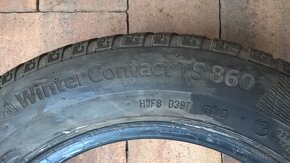 4 ks ZIMNÉ 185/60 R14 82T CONTINENTAL 5 mm 2018 LEN 15-€/kus - 8