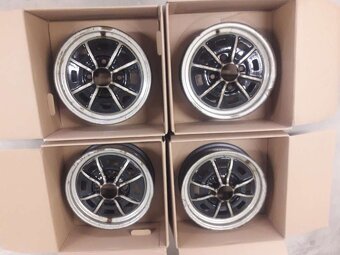 Lemmerz Sprintstar vw chrobák 4x130 4,5x15 Rat Look Styl - 8