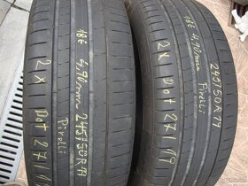 245/50R19, 105 W Pirelli P zero 2kusy,letné - 8