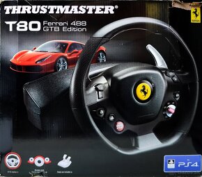 Volant Ferrari 488 GTB pre PS4 -  Thrustmaster T80 s krabic - 8