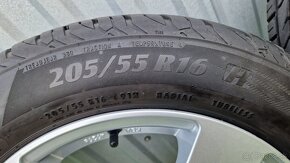 Letná sada Škoda Octavia 3, 5x112 R16 + pneu 205/55 R16 - 8