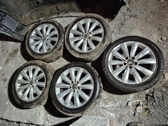 Predám elektróny 5x112r17 originál VW GROUP - 5kusov - 8