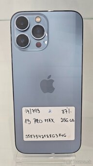 iPhone 13 Pro Max 256gb modrý - 8