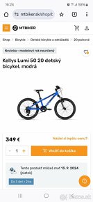 Detský horský Bicykel Kellys 20" - 8