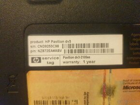 Notebook  HP  s  SSD - 8