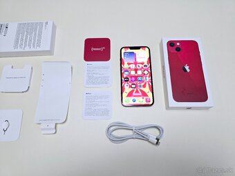 Apple iPhone 13 128GB RED PRODUCT,ZDRAVIE BATÉRIE 100% - 8