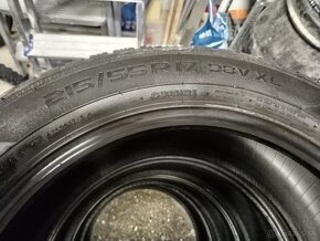 Predám zimné pneumatiky Nokian 215/55R17 98V XL - 8