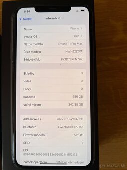 Apple iPhone 11 Pro Max Space Gray 256GB - 8