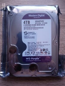 4 / 3 / 2 TB Western Digital Purple™ Red Pro™ - nepouzite. - 8