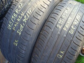 215/55R17,2kusy Falken,Letné. - 8